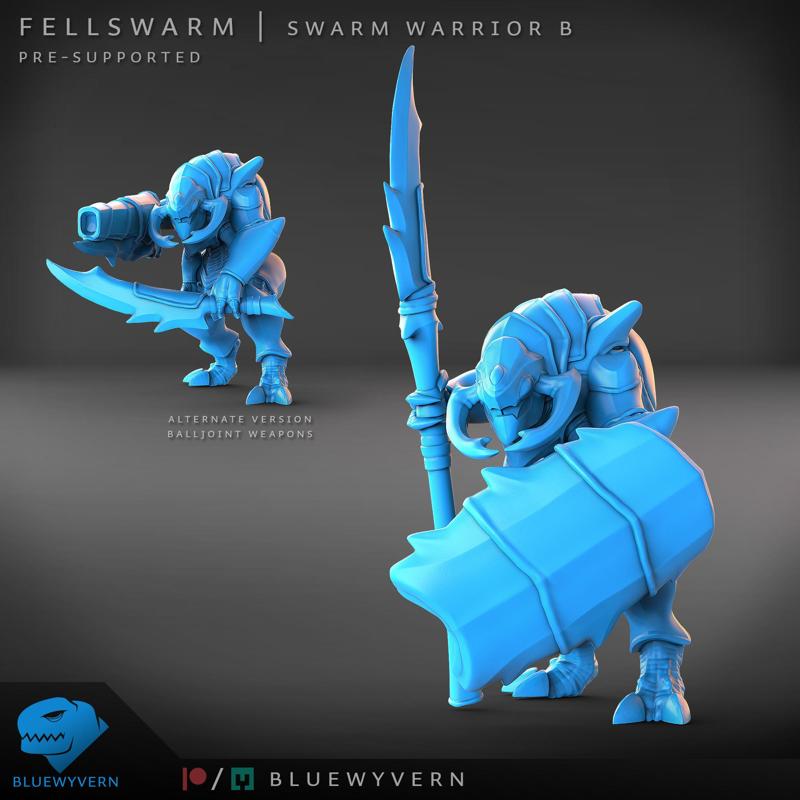 Fellswarm - Swarm Warrior B (Modular)