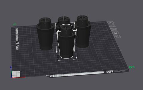 P1S/P1P and X1C elevated feet