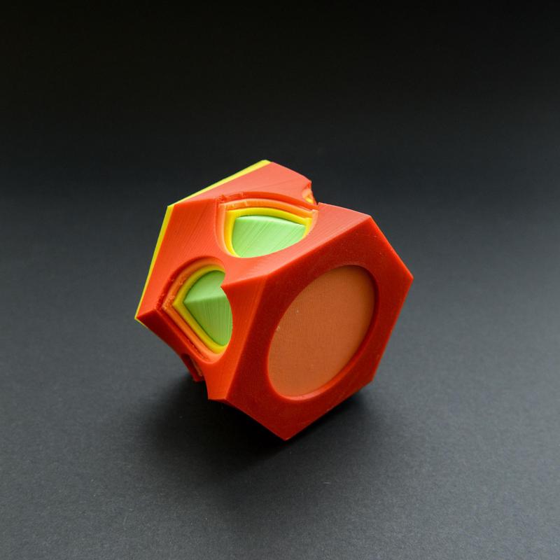 Rainbow Hex Twist Box