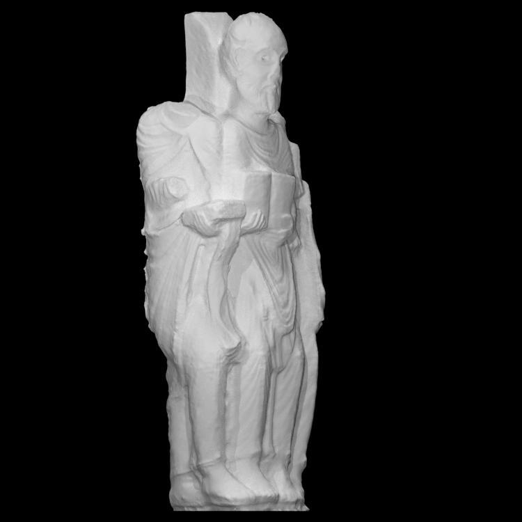 Pulpit panel with Saints Paul, Titus and Timothy