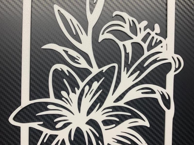 lilies wall art