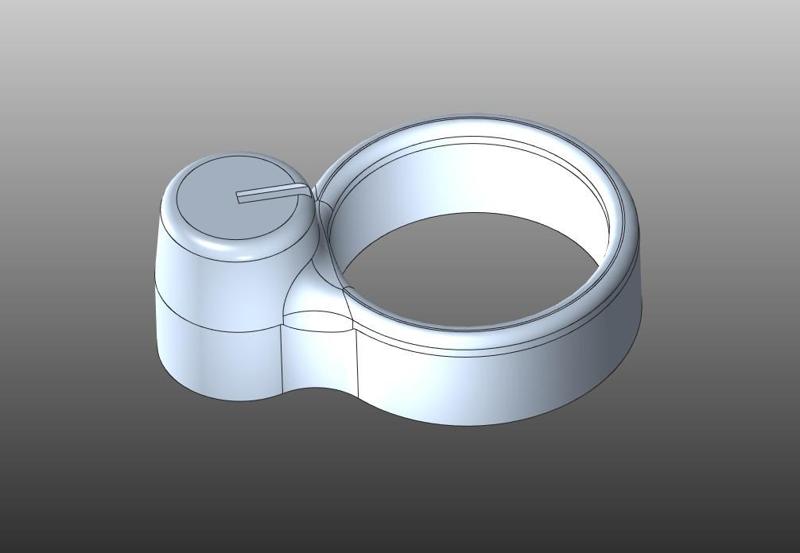 Bottone controller display A10 Geeetech - Button fast rotor pushbutton