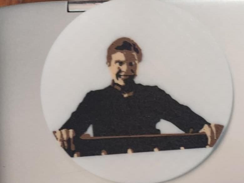 From TV Series Smiley Coaster