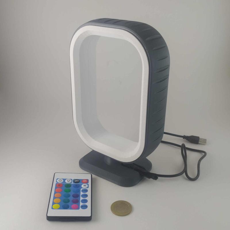 USB DESK LAMP,LAMP,COLORFUL,LAMPSHADE,STL