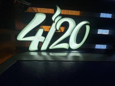 4/20 Led Sign - 3D Printable Sign