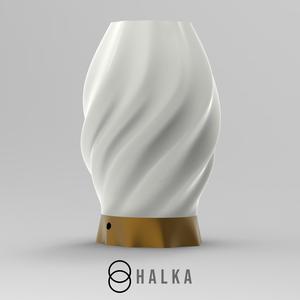 Orbital Rings Lamp – Futuristic Satellite-Inspired 3D Print – A Tech-Forward Light for Modern Interiors