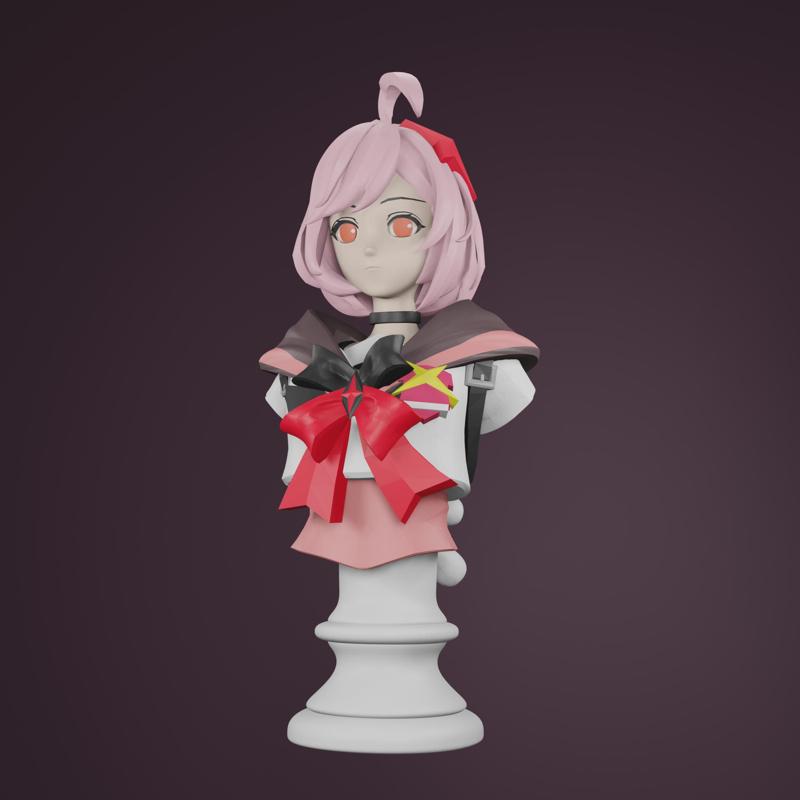 VIOLET DIMENSION BREAKER HIGH POLY 3D MODEL AOV