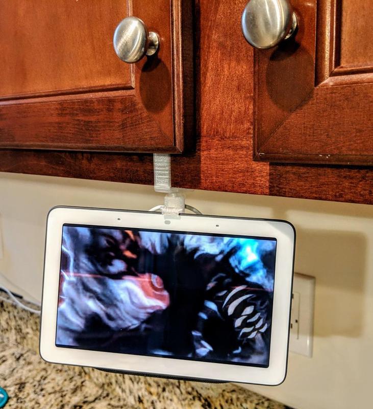 Google Home Hub Under Cabinet Mount