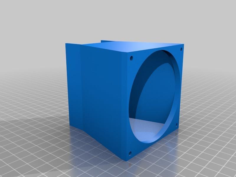 1U / 1HE 80mm Fan Device Cooler Adaptor