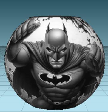 batman lithophanie