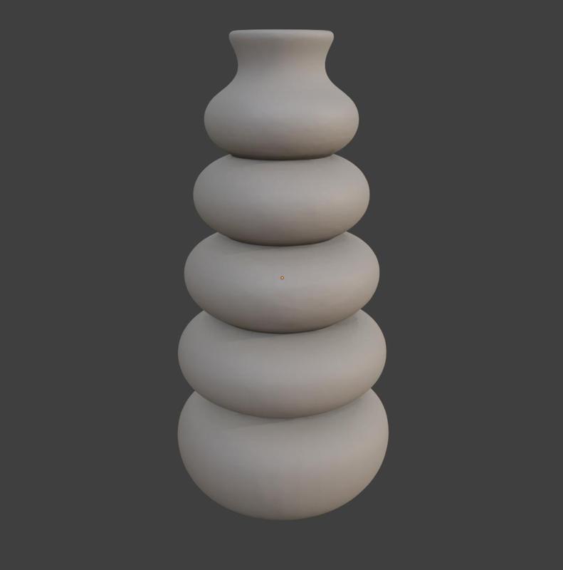 Pebble Stack Vase