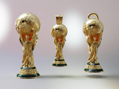 FIFA Cup Pendant Keychain