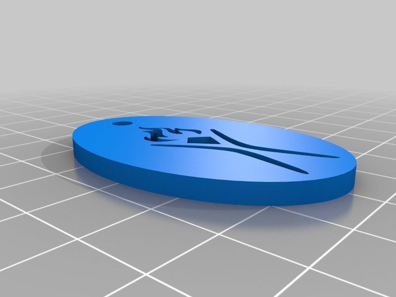 Burning - Man Necklace