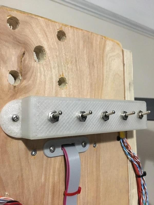 5 Way Mini Toggle Switch Panel