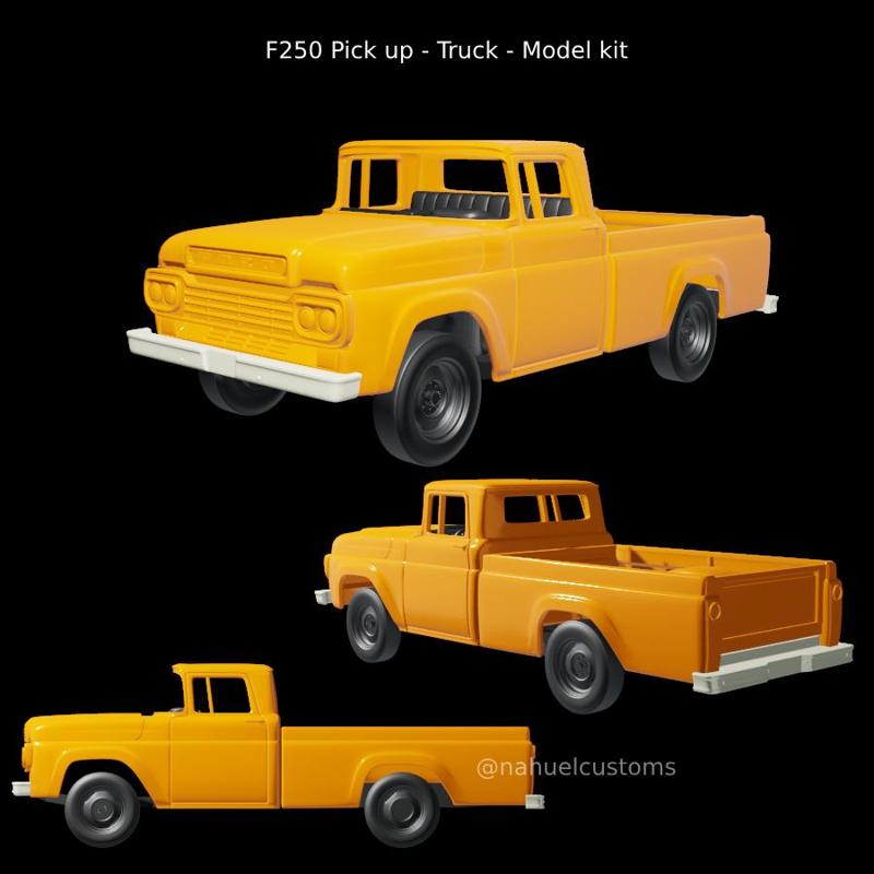 F250 Pick up - Truck - Model kit