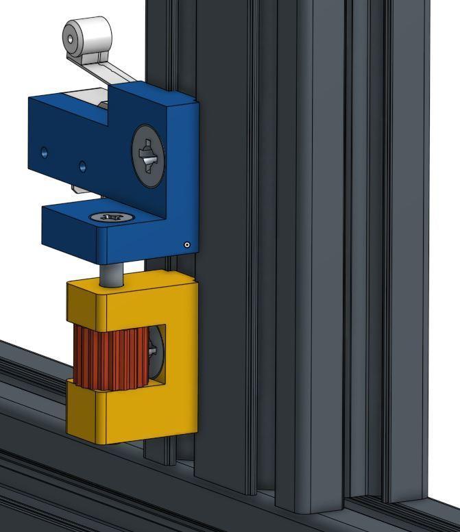 ElVa1 5 mm Gap Z Axle Adjustable End Stop