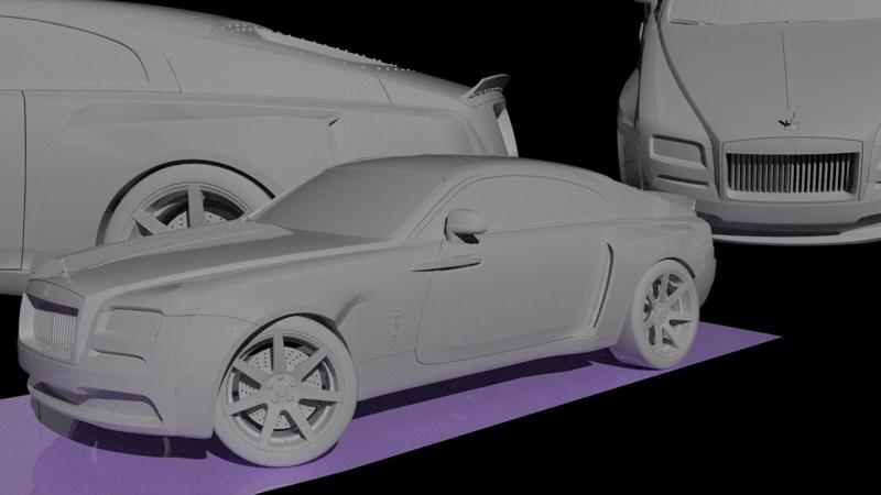 1:10 Rolls Royce Wraith RC