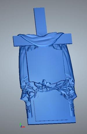 Tombstone 3D stl, cruce stl