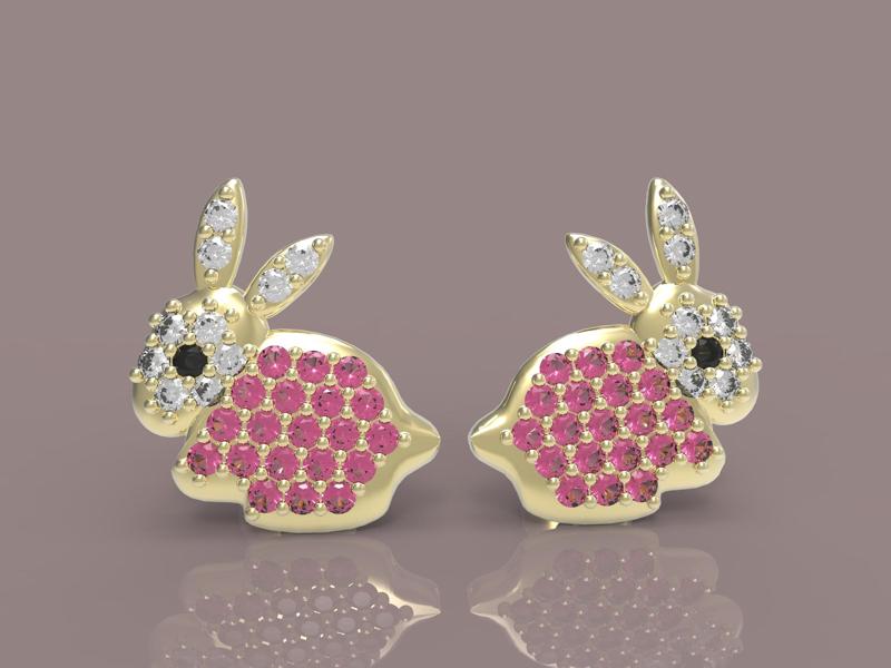 Rabbit Earrings
