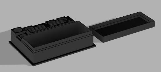 SDCard Pen and Accessory Holder w/ Lid