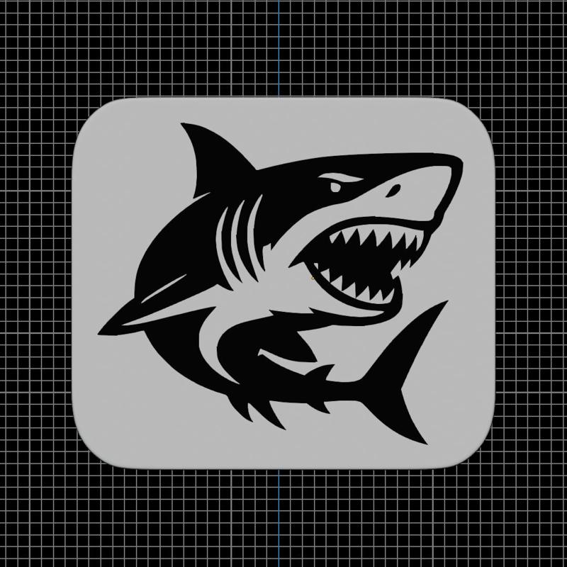 Shark Stamp