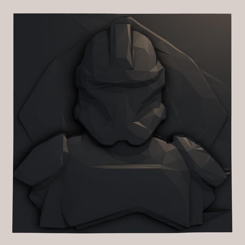 Captain Rex Low Poly