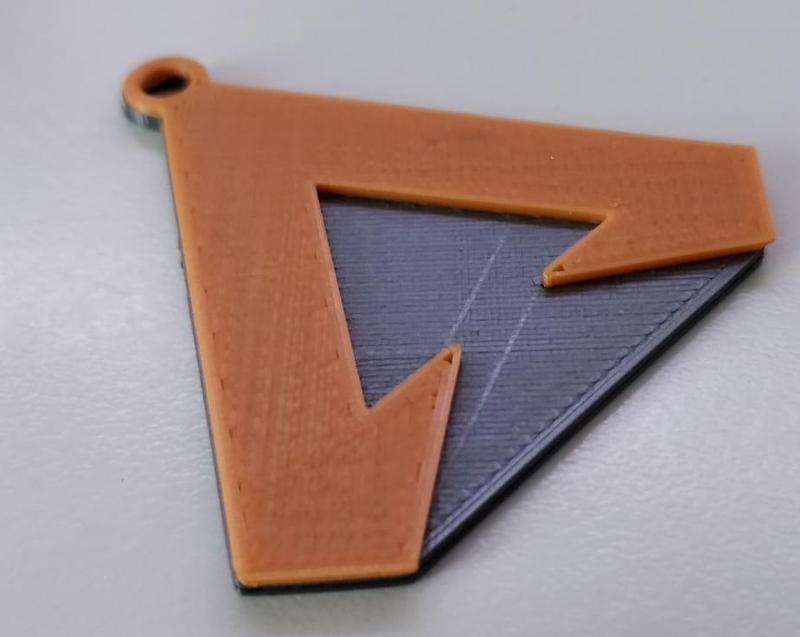 Apex Legends logo keychain