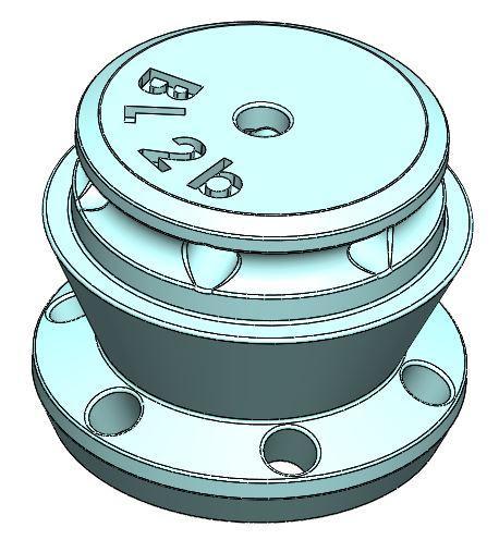 BL 2b - Ball Connector -6 holes