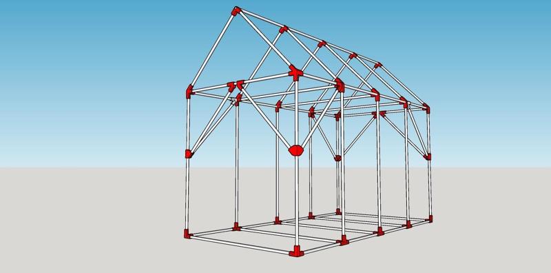 Framing fittings for 1/2" conduit