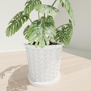 Christ-Themed Decorative Vase for Home and Indoor Plants – 3D Printable Model