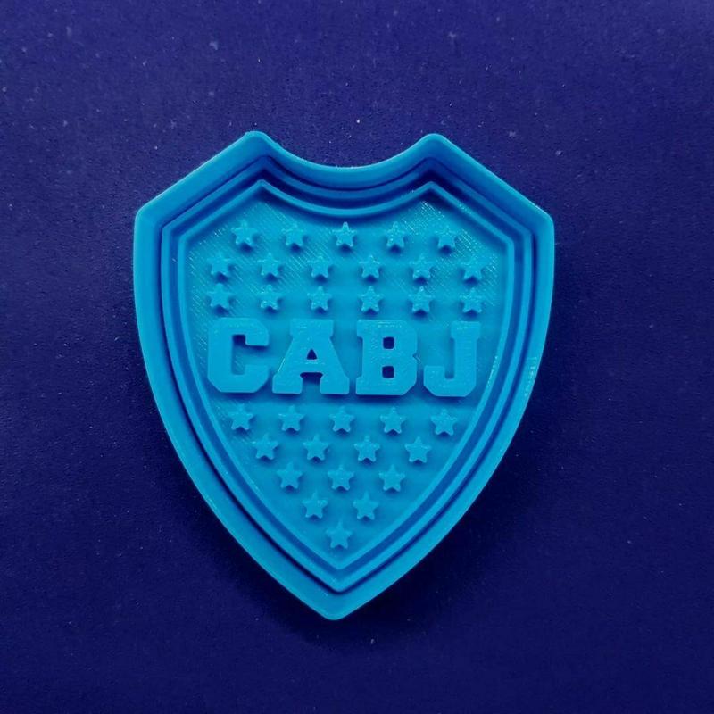 Boca Jr. Cookie Cutter Cookie Cutter for Shield Cookies