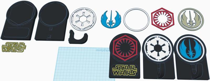 Light saber wall hanger display