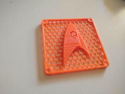 Star Trek: Discovery Cover with Fan Grill. 