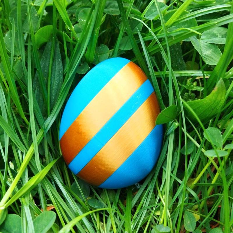 Sliced Easter Egg