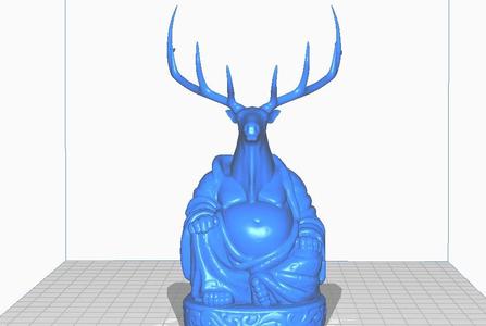 Elk Buddha (Animal Collection)