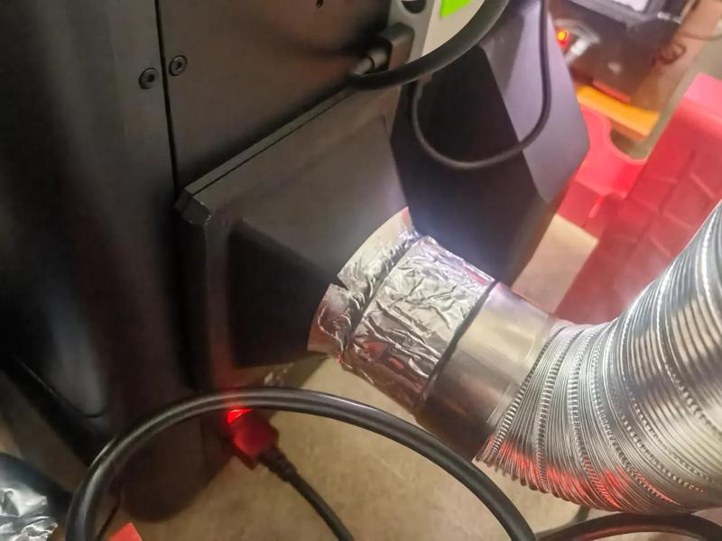 P1S magnetic suction ventilation interface