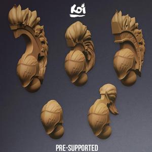 Heralds of the Storm - Helmets Set