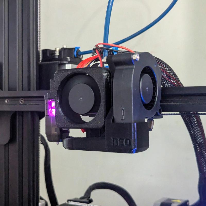 Ender 3 Neo 5015 Fan Duct