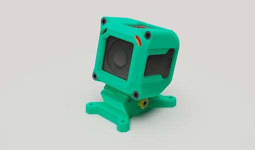 GoPro Session adjustable mount for A-max standar II