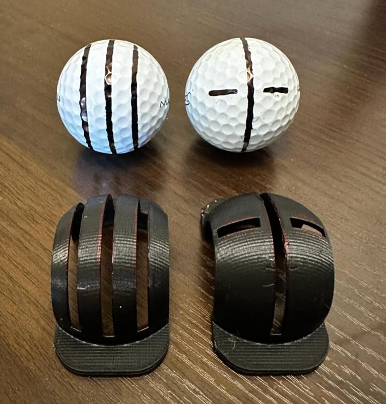 Golf Ball Putting Alignment Marker Liner