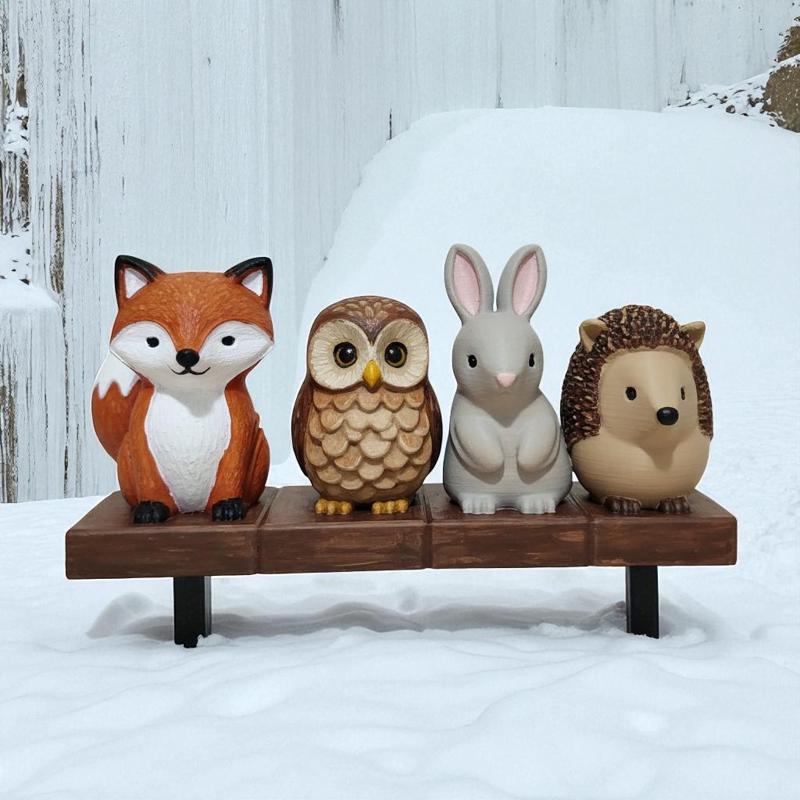 Woodland Animal Figurine