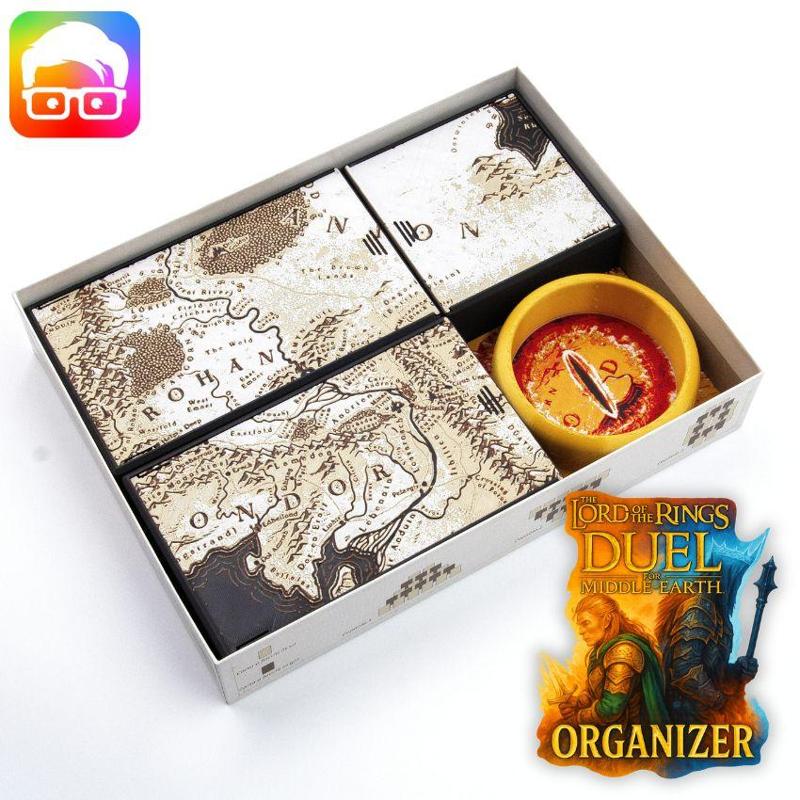 The Lord of the Rings: Duel for Middle-earth board game organizer by @ammedia3d