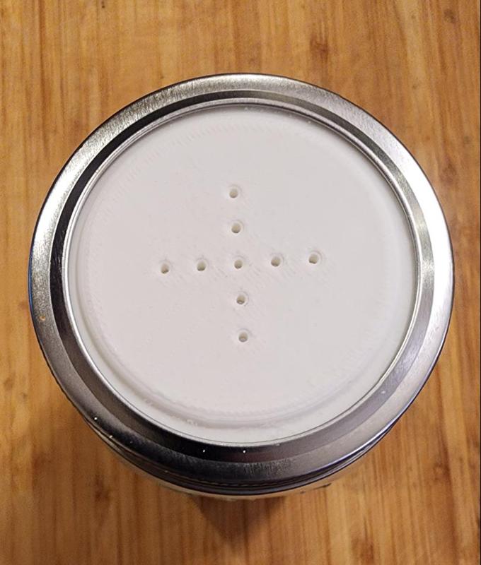Mason Jar Salt Lid