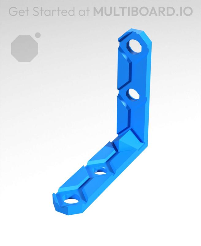 Type 2, Small Thread Holes, 2x2 Outside Bracket