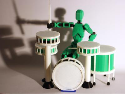 Drum set for dummy 13