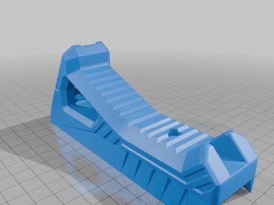 Keymod Angled Foregrip w/Handguard Inset