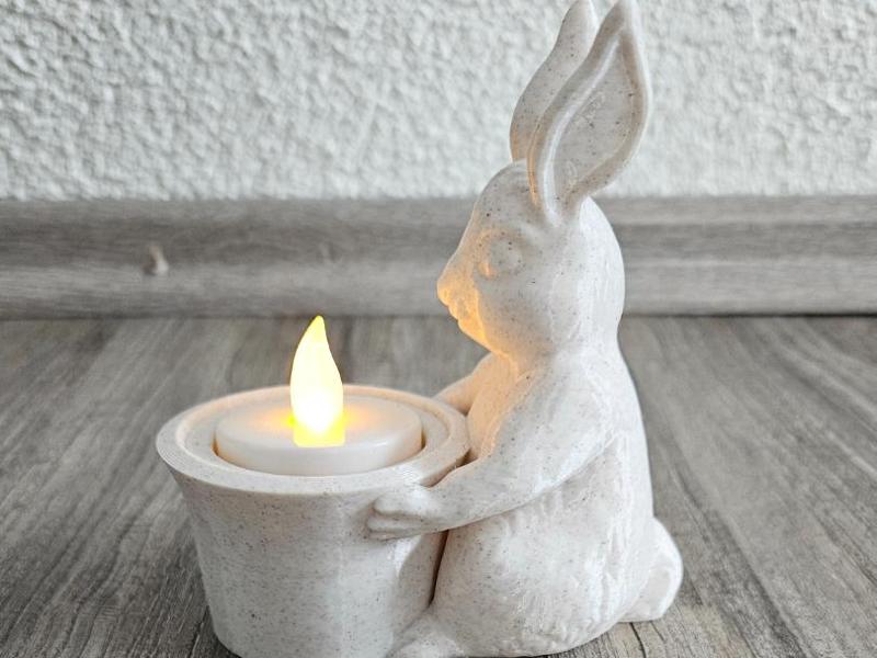Easter Bunny Tealight Holder