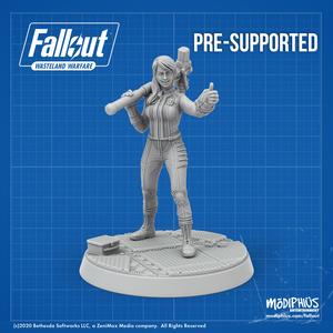 Vault-Tec Vault Girl - Fallout: Wasteland Warfare