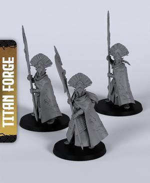 Highborne Royal Guards - With Free Dragon Warhammer - 5e DnD Inspired for RPG and Wargamers