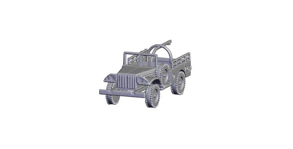 1/87 Scale Dodge WC-51 Wrecker.stl